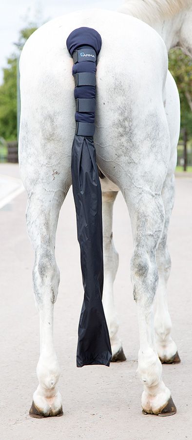 Svansskydd Med Påse Svart