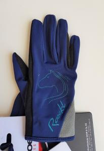 Ridhandske Barn Tryon Roeckl Marin