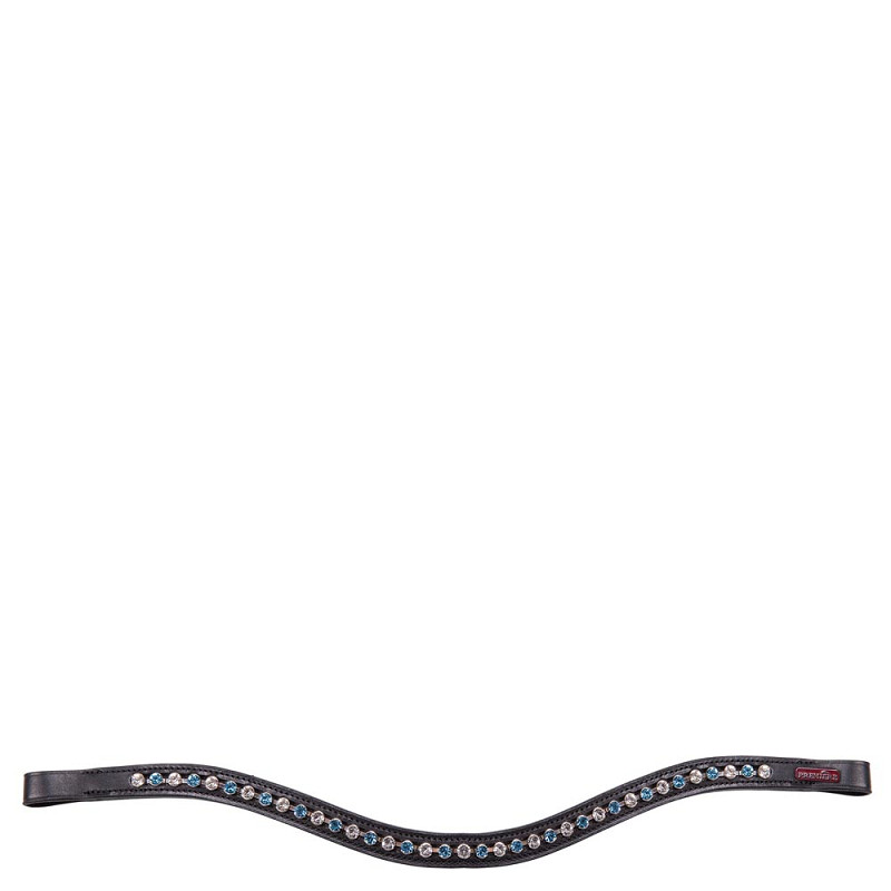 Pannband Premiere Lyskamm Sv/L.blå/Vit