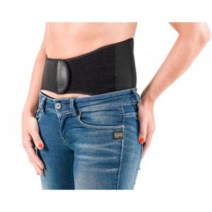 Ryggbälte Med Smal Front Svart