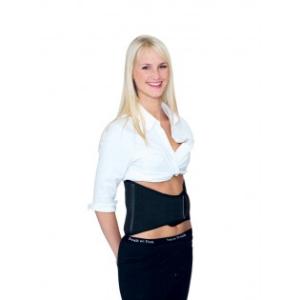 Ryggbälte Med Smal Front Svart