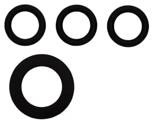 3 st O-ring och 1 st 3/4" flat