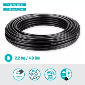 Anläggningsrör Flex 50 m 1/2"