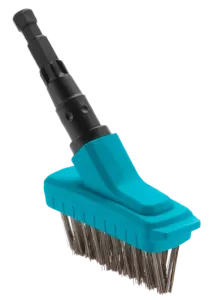combisystem Fogborste, borst av specialstål + 130 cm skaft