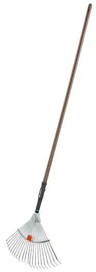 NatureLine Ställbar Bladfjäderräfsa metall