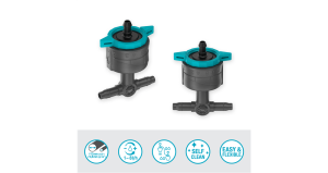 Inline dropspridare ställbar, tryckreglerande (5st)