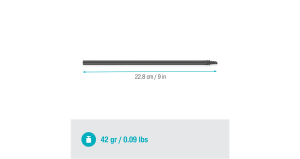 Förlängningsrör 24 cm (5 st)