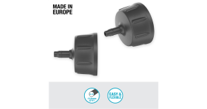 Anslutning 4,6mm (3/16") - G3/4" gänga