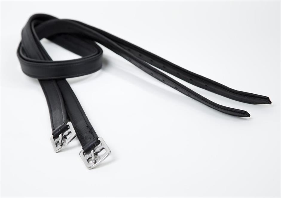 Stigläder Santa Cruz Med Nylonkärna Svart