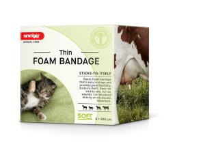 Snögg Animal Foam Bandage Thin 6x450cm