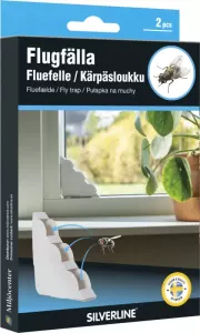Flugfälla Fönster Diskret 2-pack