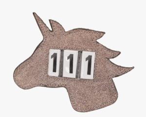 Nummerlapp Unicorn Multi