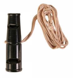 Visselpipa i horn 2-tons 6,5 cm