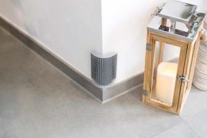 Massageborste För Hörnmontering 8x13cm Grå