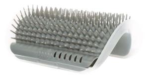 Massageborste För Hörnmontering 8x13cm Grå