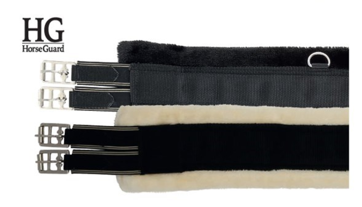 Sadelgjord Ludd HG Svart/Natur