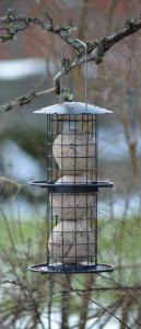 Fågelmatare Talgboll Stylish Svart 35cm