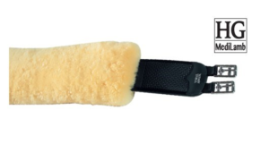 Sadelgjordstunnel Fårskinn Medilamb Natur 80cm