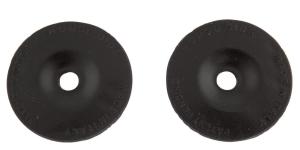 Bettskivor Acavallo "Contoured" Svart