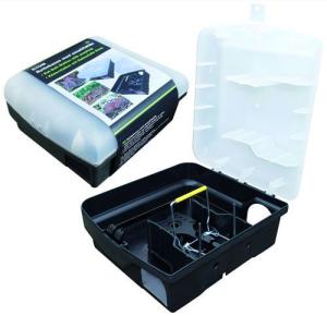 Betesstation med slagfälla för råtta