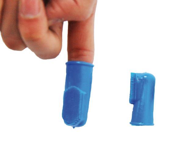 Tandborste Easy Care gummi f fingertopp
