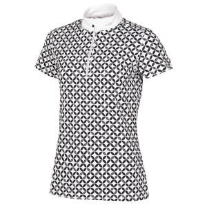 Tävlingsskjorta Louisa Style White/Dark Blue