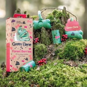 Hundpåse Green Bone Skogsbär 8 x15st