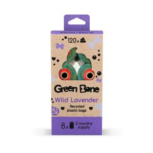 Hundpåse Green Bone Lavendel
