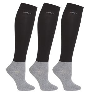 Strumpa Show Socks 3-Pack 36-41 Svart