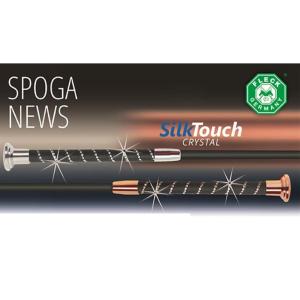 Spö Dressyr SilkTouch Crystal Svart/Chrome 110cm