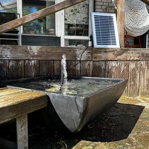 Solcellspump 250 inkl batteri