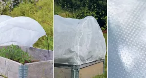 Fiberduk Pallkragebåge 120x80cm