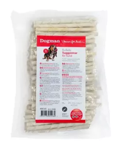 Tuggpinnar 100-pack vita 12,5cm, 7-8mm