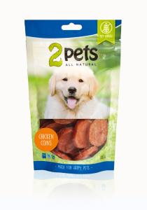 2pets Dogsnack Chicken Coins