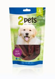 2pets Dogsalami Duck 100g