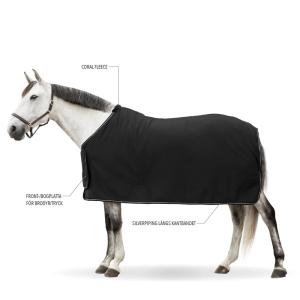 Fleecetäcke Competition Svart