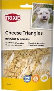Hundgodis Osttrianglar Med Frukt & Grönsaker 80g