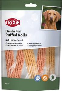 Denta Fun Puffade Tuggrullar Med Kycklingbröst 12,5cm 100g