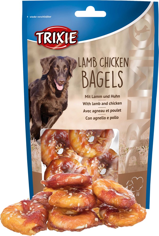 Premio Lamb Chicken Bagels 100g