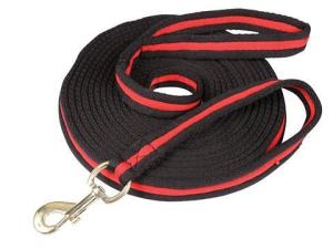 Longerlina Kerbl Svart/Röd 8m