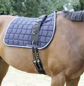 Longergjord Med 9 Ringar Svart