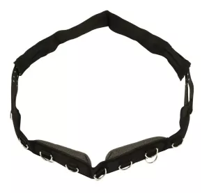 Longergjord Med 9 Ringar Svart