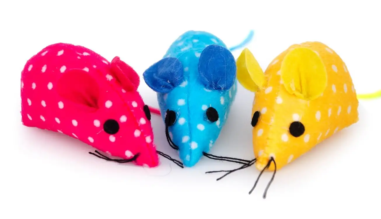 Kattleksak Prickig mus