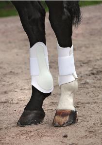 Benskydd Bak Protector i Neoprene, Vit