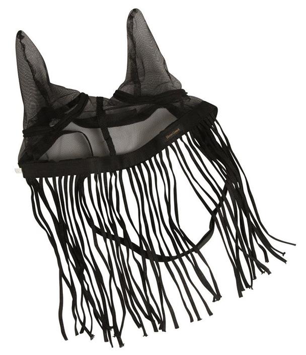 Flyveil med mask, Svart