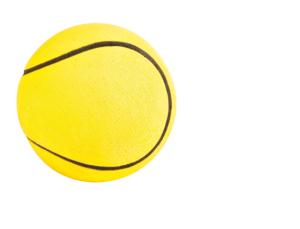 Boll Mjukgummi Flytande 6cm
