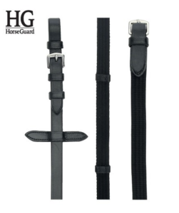 Tygel Cheval Vävribb 20mm Svart Xfull