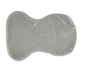 Sadelpad Antislip Silikon Transparent