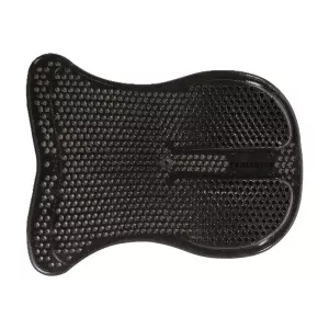 Sadelpad Silikon Back Riser Svart