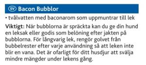 Bubbles Bacon 120ml -